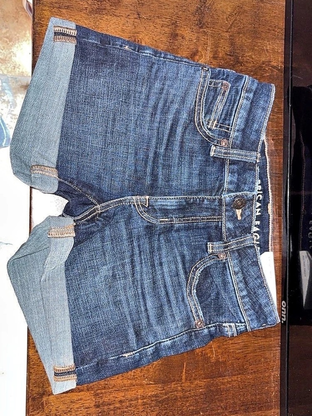 American Eagle Blue Denim Shorts